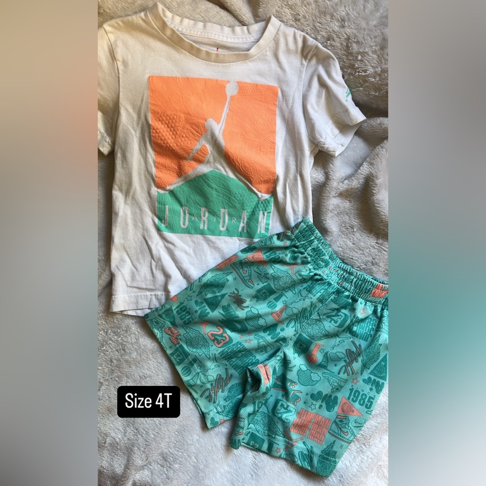 Jordan Boys Shorts Set